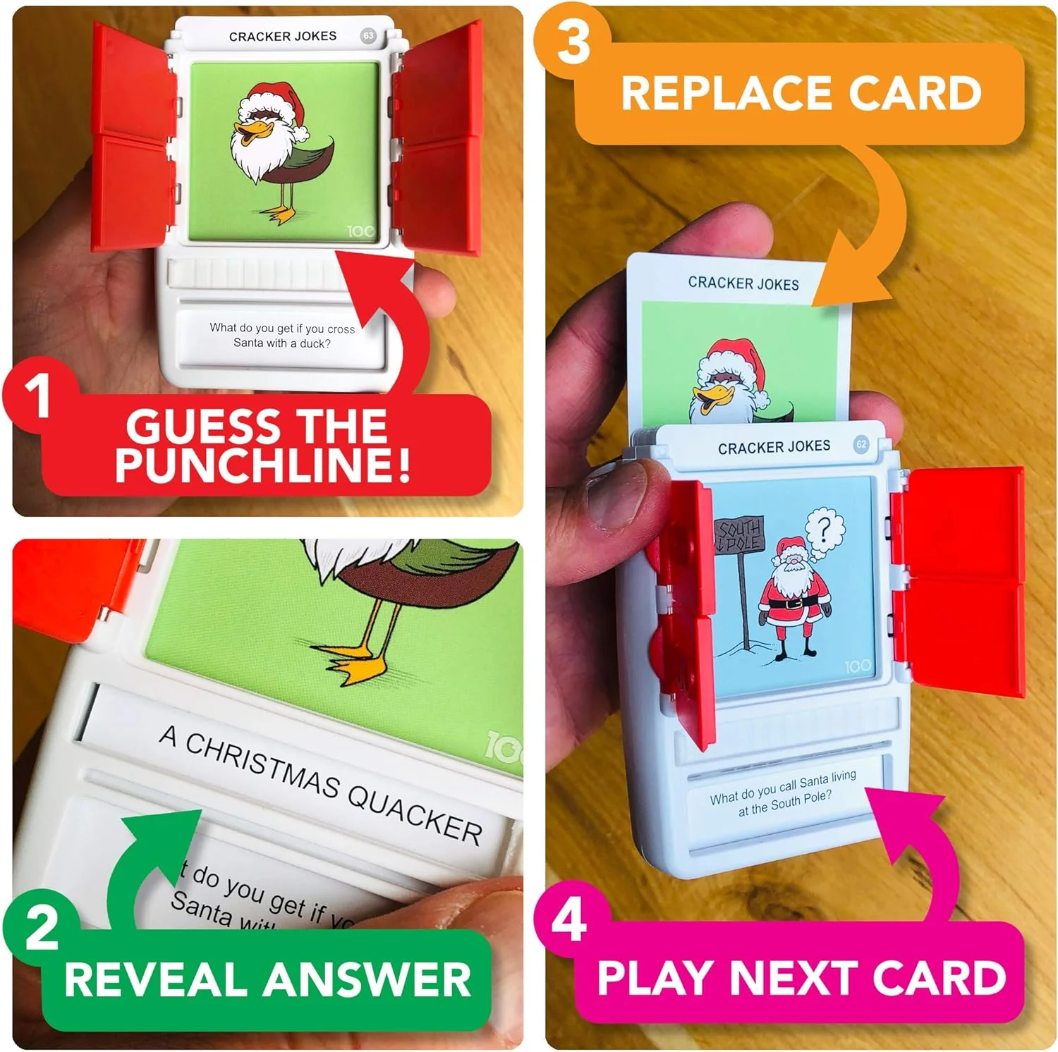 100 PICS Christmas Jokes Family Game - Image 3