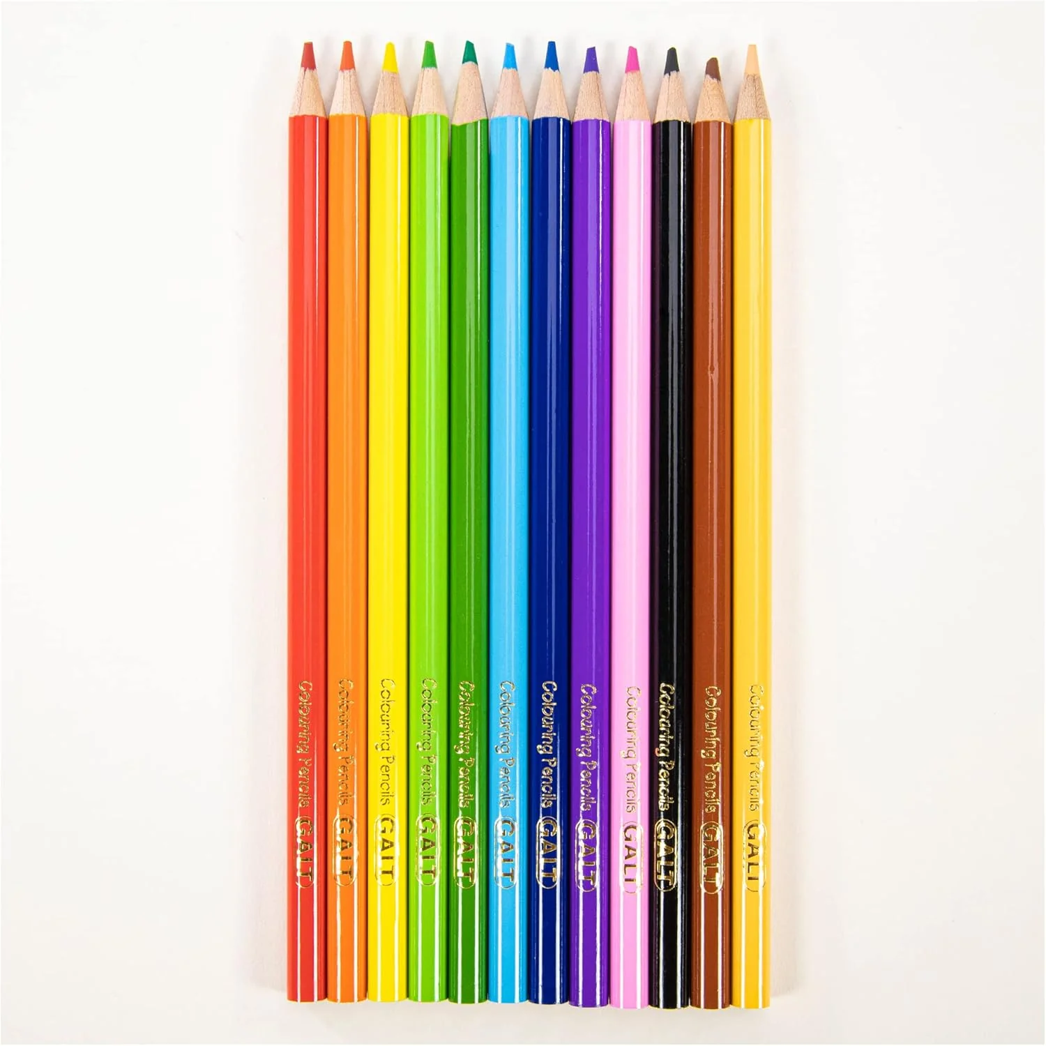 12 Colouring Pencils - Galt Toys - Image 2
