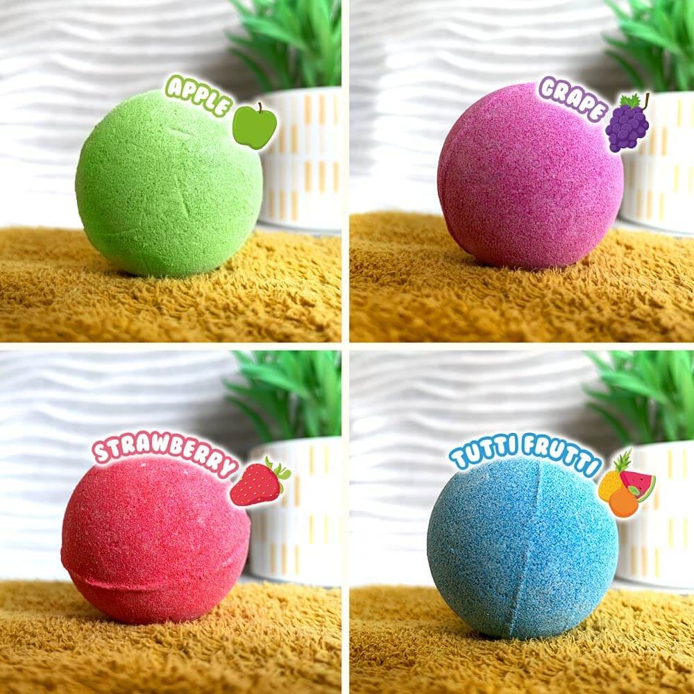 12 x Bath Bombs Value Pack Baff Bombz - Image 3