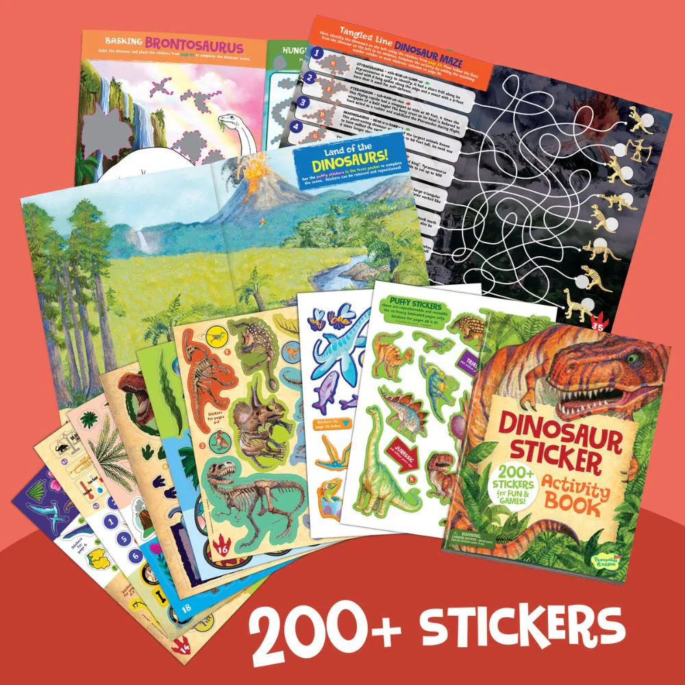 Activity Sticker Book - Dinosaurs - Image 2