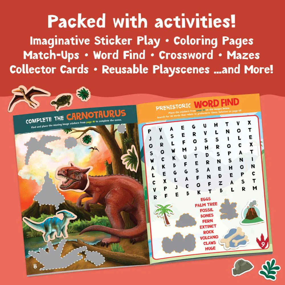 Activity Sticker Book - Dinosaurs - Image 3