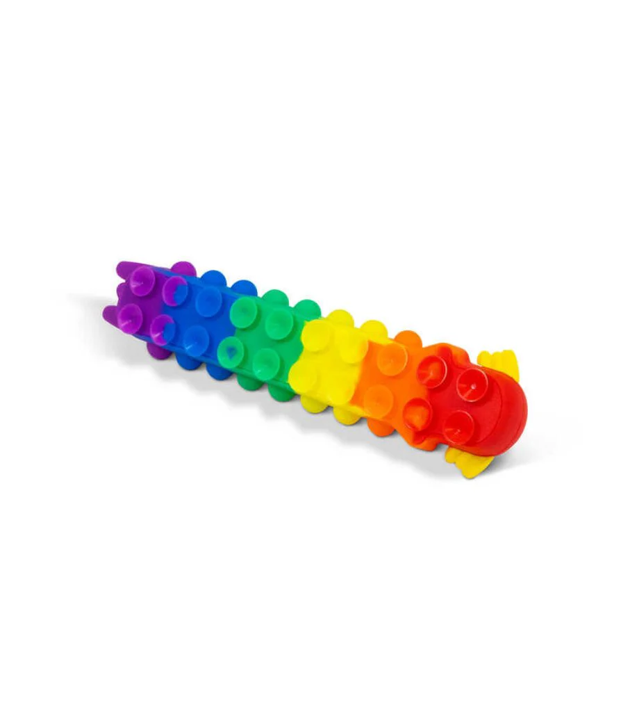 Axolotl Light Up Suction Push Popper - Image 2