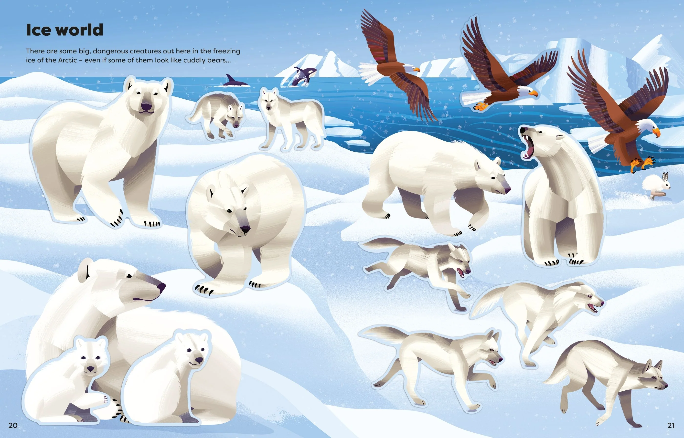 Big Sticker Book Deadly Animals - Image 4