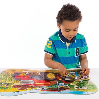 Big Tractor 25 Piece Floor Puzzle Orchard Toys - Image 3
