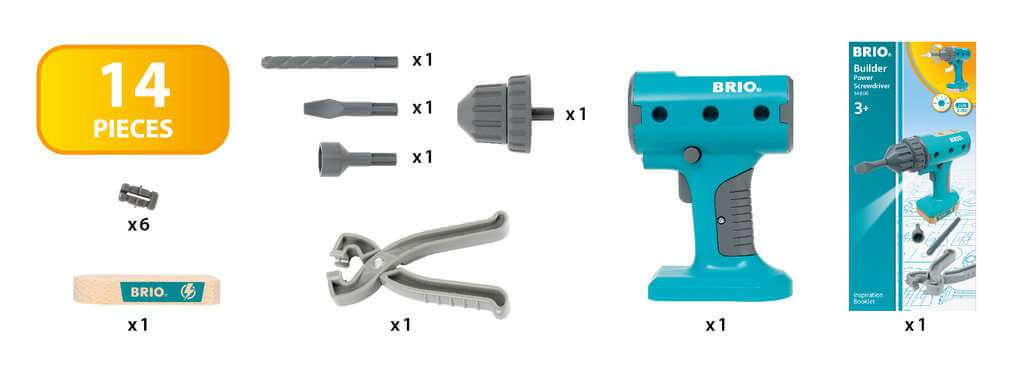 BRIO Builder Power Screwdriver - Construction - Image 8