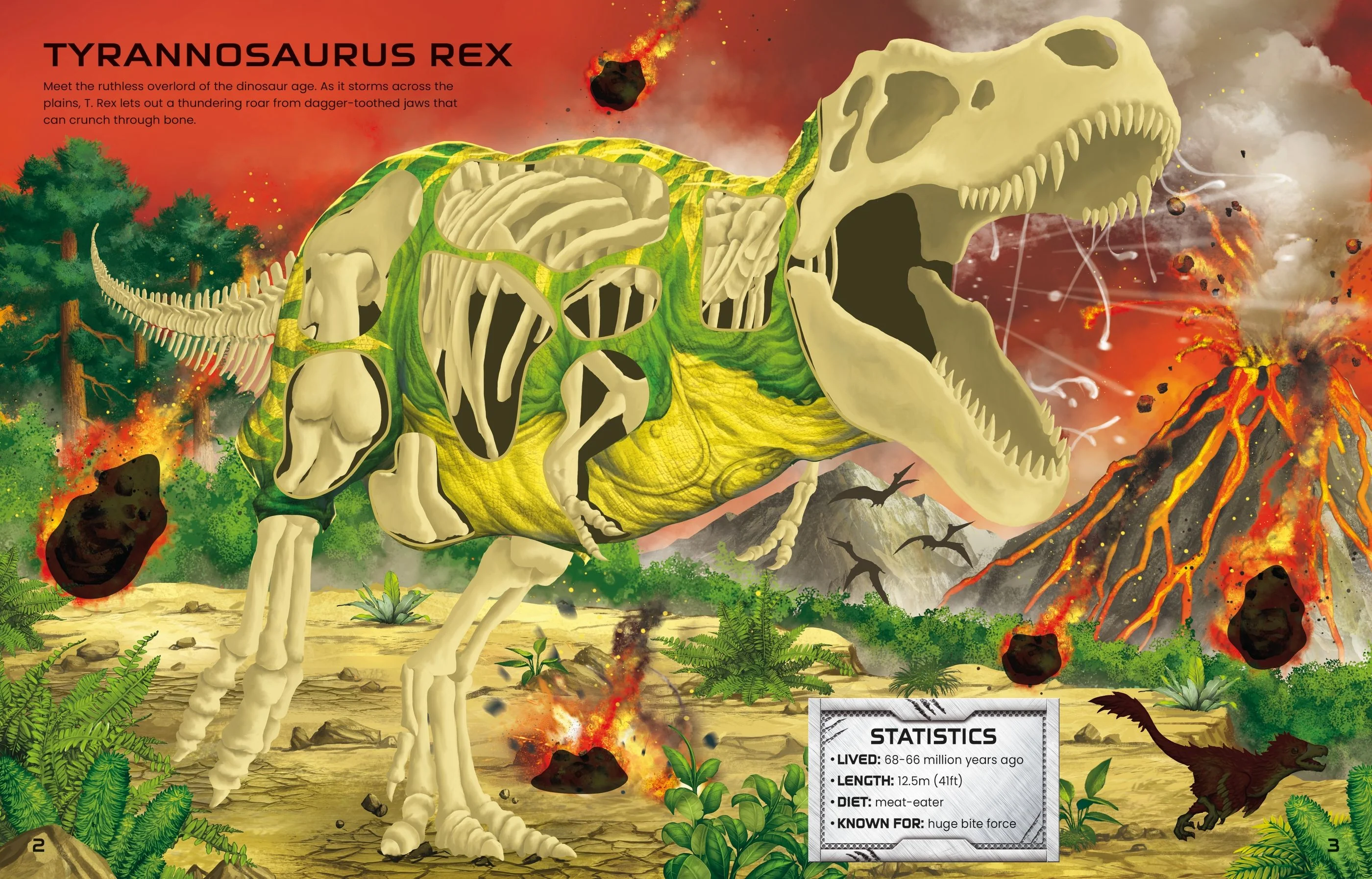Build Your Own T. Rex and Other Dinosaurs Sticker Book - Image 8