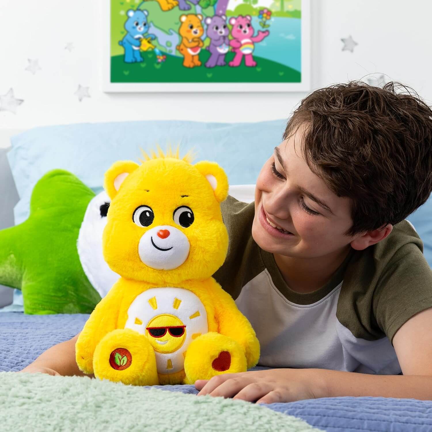 Care Bears  FUNSHINE BEAR  Medium Plush 35cm - Image 4