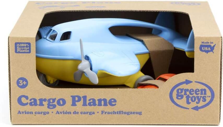 Cargo Plane Blue - Green Toys - Image 4