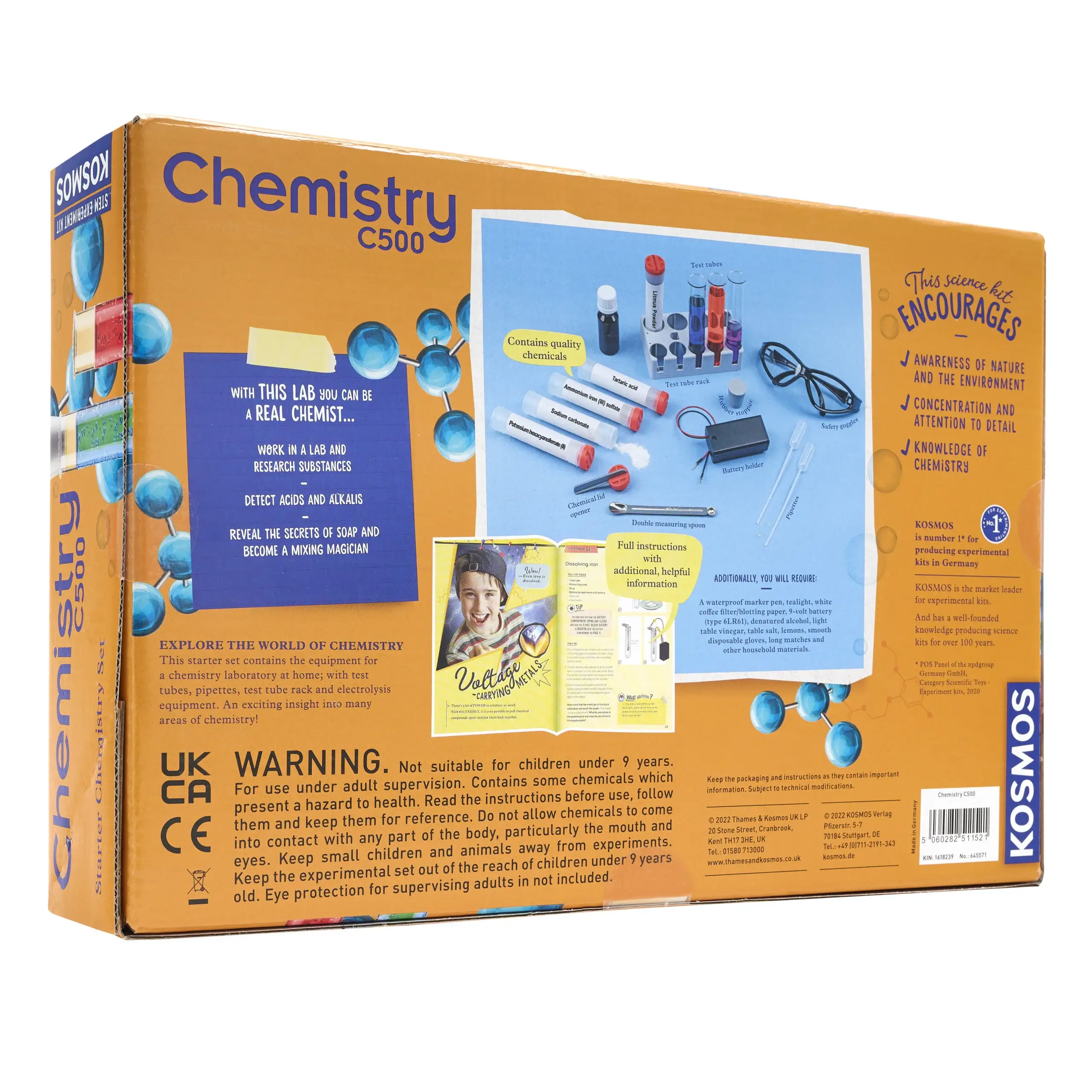 Chemistry C500 Science Kit - Image 2
