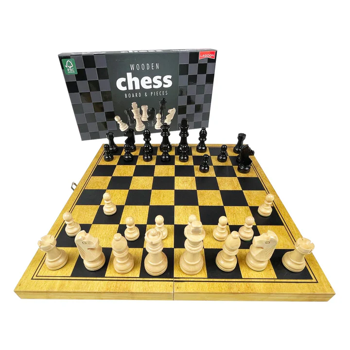 Chess - Wooden Board and Pieces - Image 2