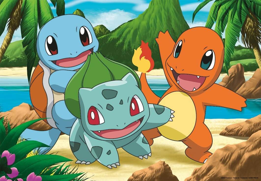 Children’s Puzzle Pokemon, 2x24pc - 24 Pieces Puzzle - Image 3