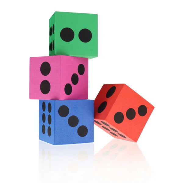 Clever Kidz Pkt2 Learn And Play Giant Dice - Image 5