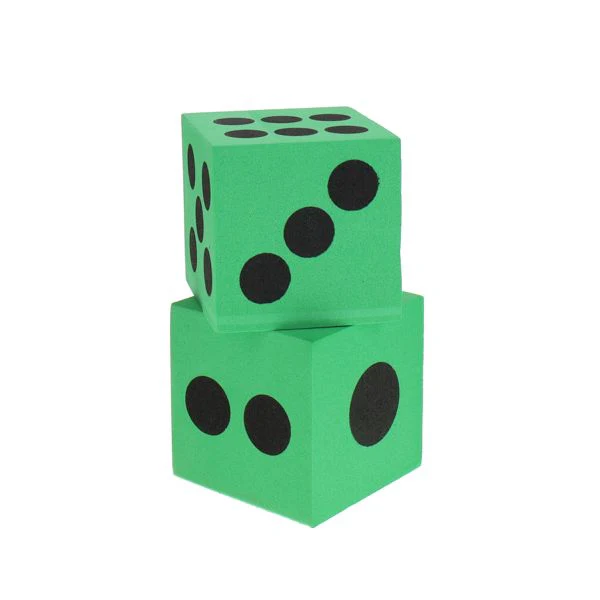 Clever Kidz Pkt2 Learn And Play Giant Dice - Image 8