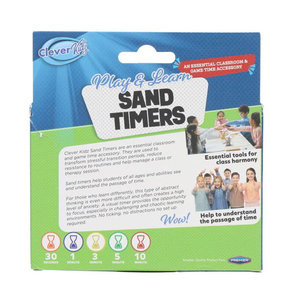 Clever Kidz Various Sand Timers - Image 5