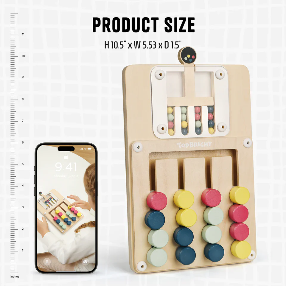 Color Challenge Slide Puzzle Board by Topbright. - Image 2