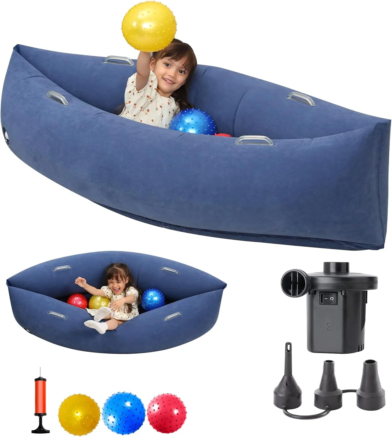 Comfy Peapod - Inflatable Sensory Pod - 60" - Image 5