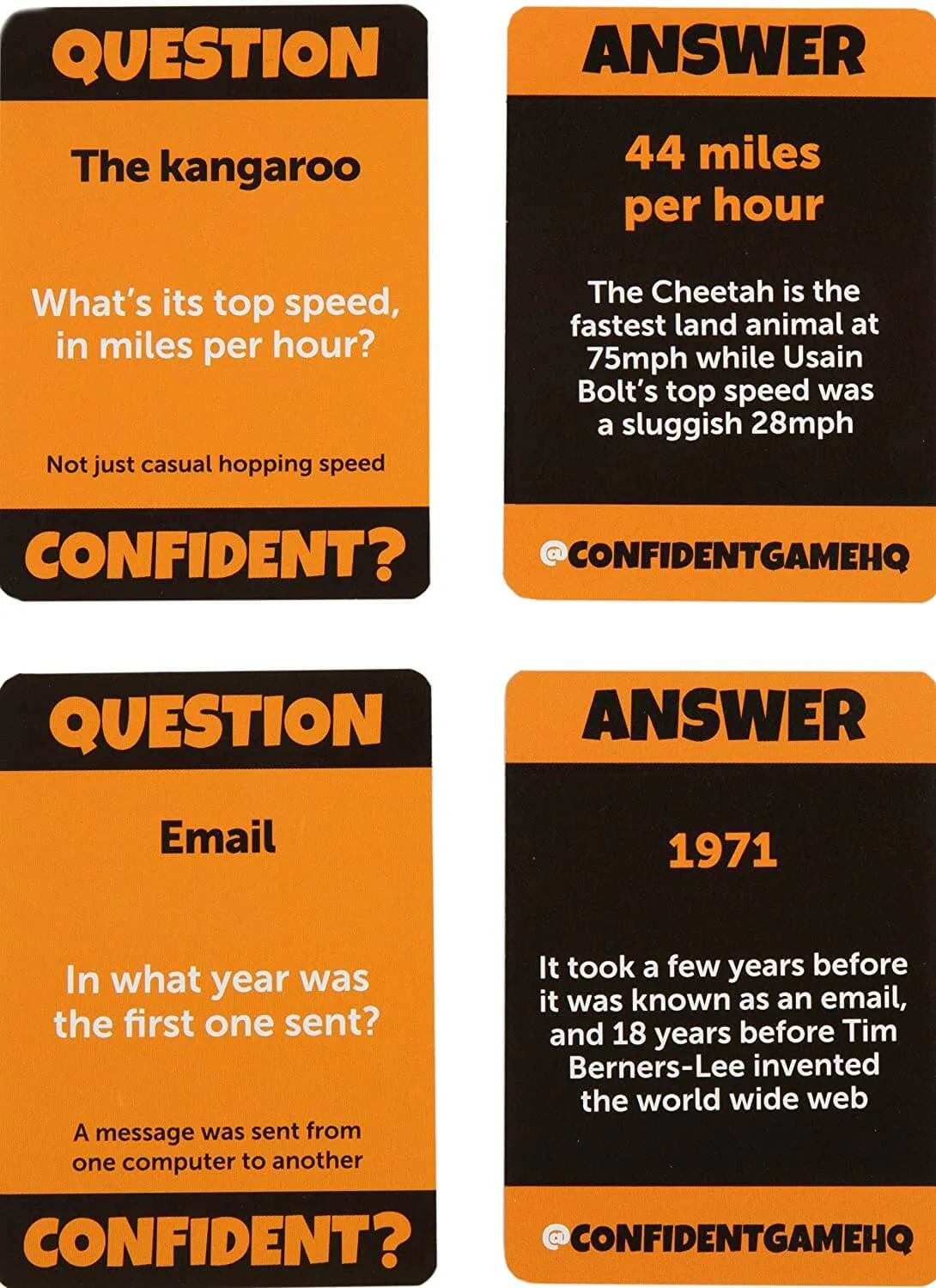 CONFIDENT? Party Game - A Quiz Game with a Brilliant Twist - Adults, Kids, Families & Teenagers - Image 4
