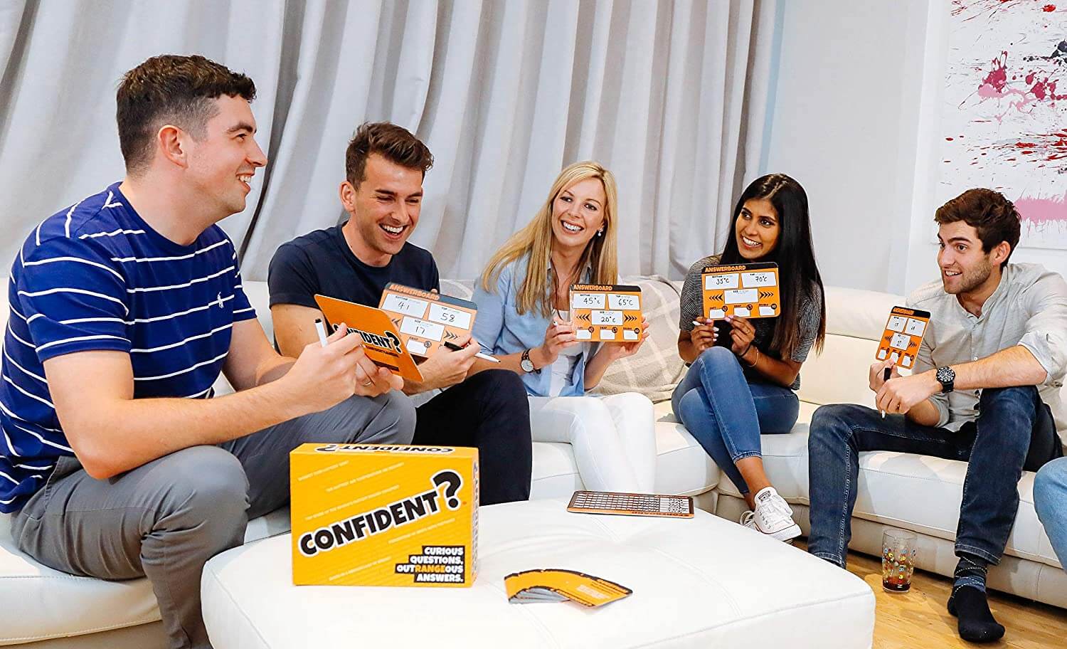 CONFIDENT? Party Game - A Quiz Game with a Brilliant Twist - Adults, Kids, Families & Teenagers - Image 5