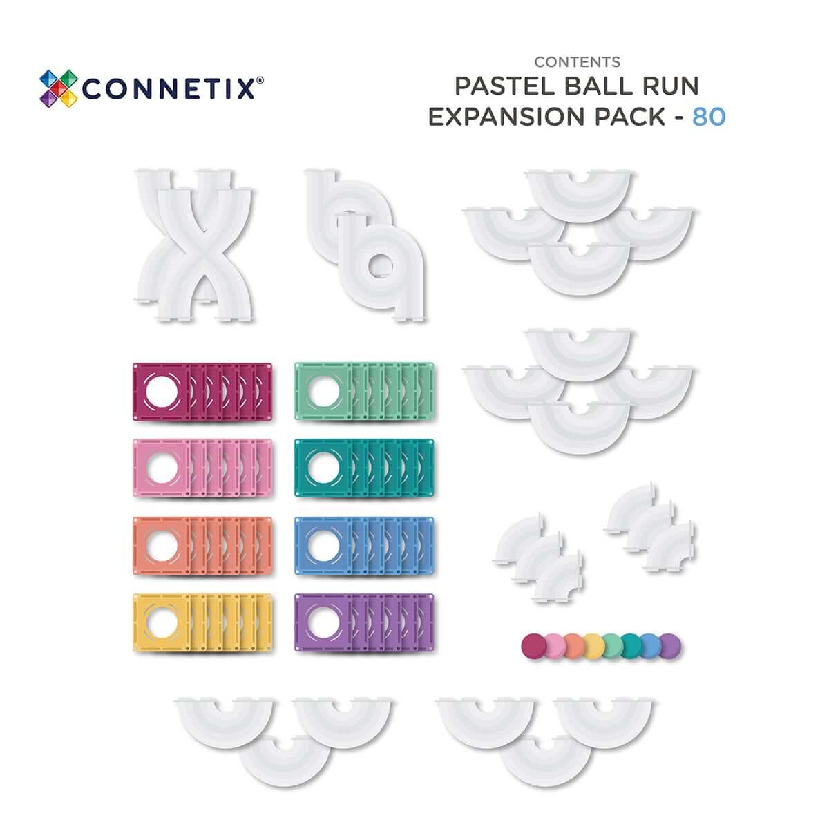 Connetix 80 pc Pastel Run Expansion Pack - Image 5
