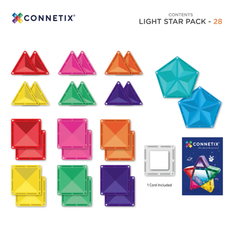 Connetix Light Star Pack 28 pcs - Image 5
