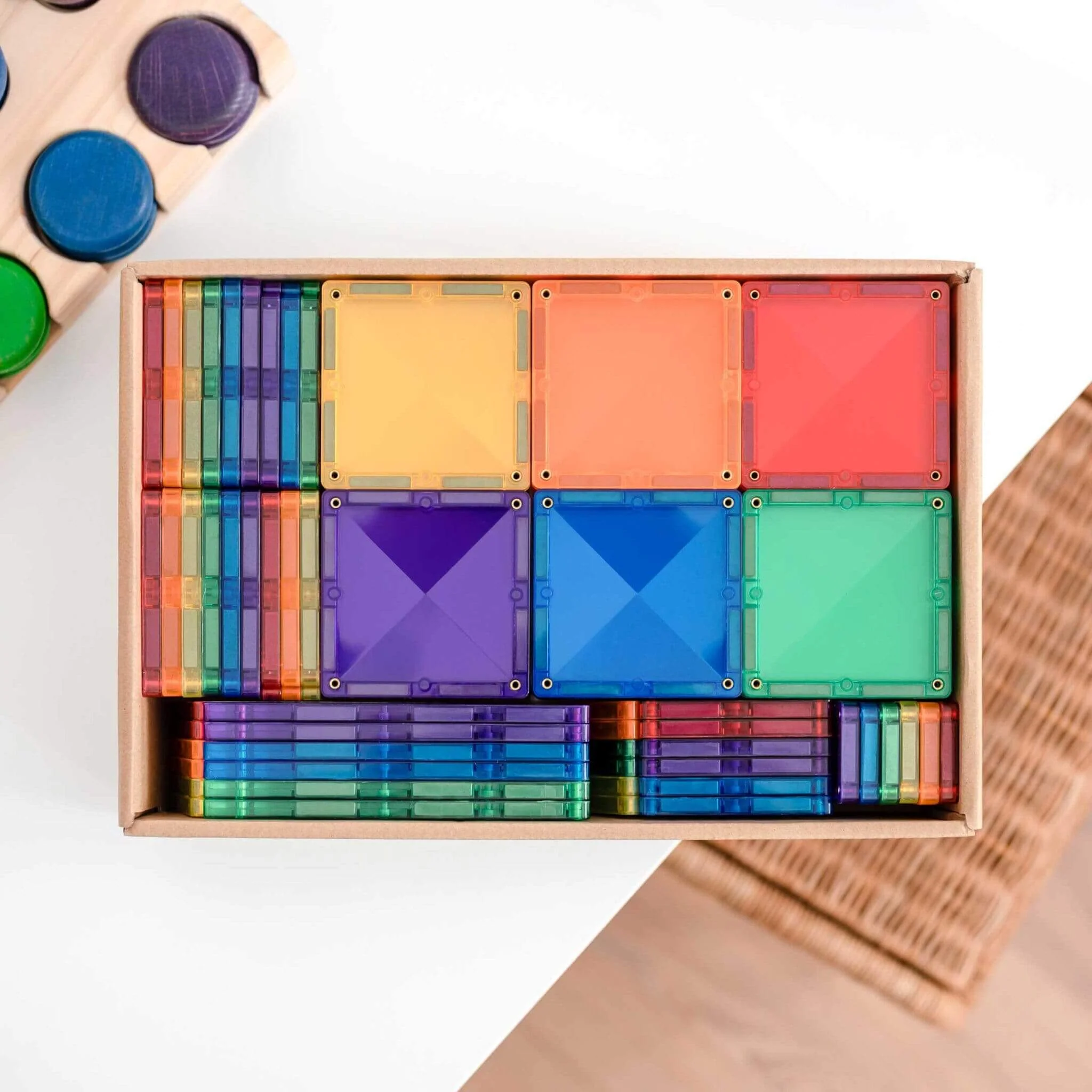 Connetix Magnetic Tiles 102 Piece Creative Set - Image 2