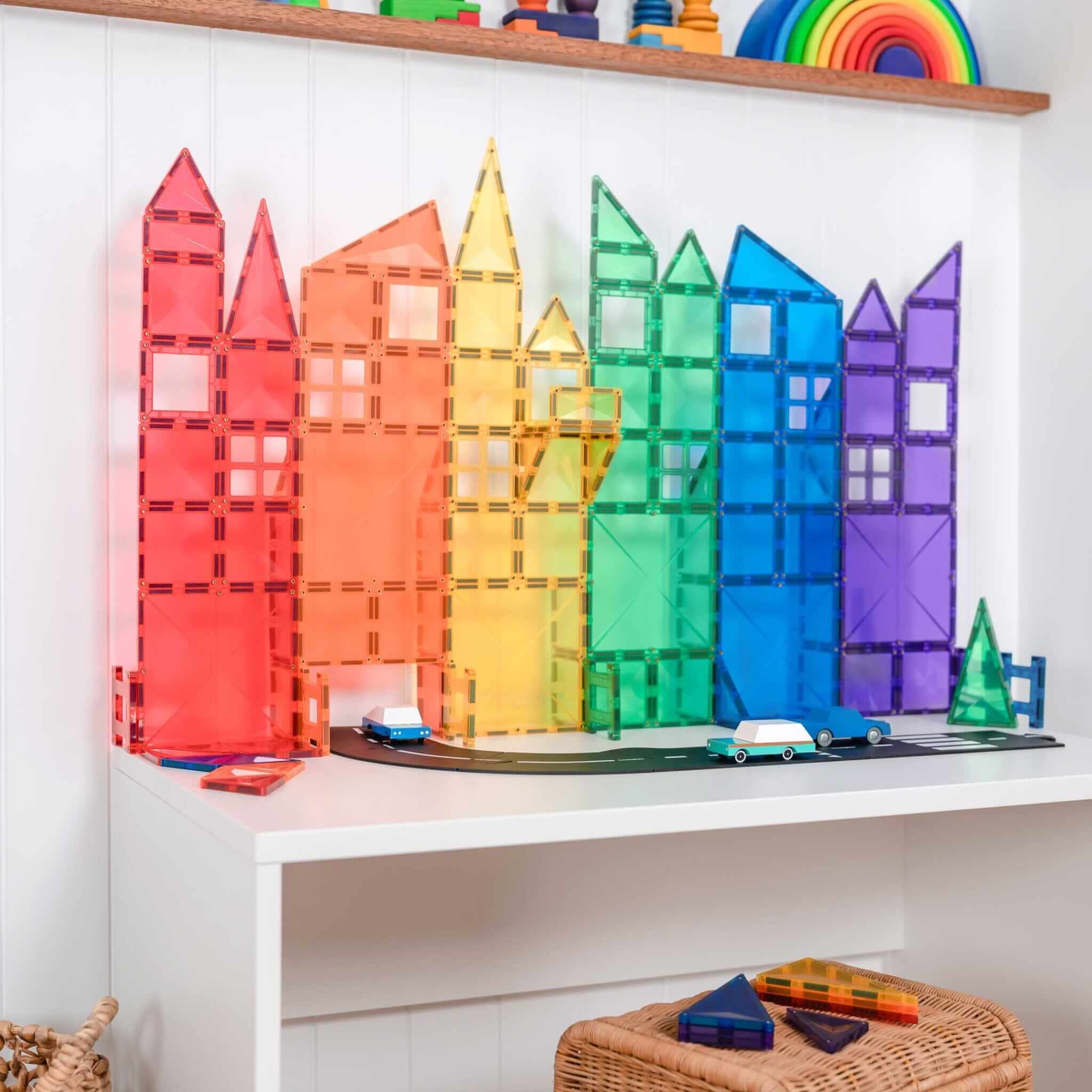 Connetix Magnetic Tiles 102 Piece Creative Set - Image 3