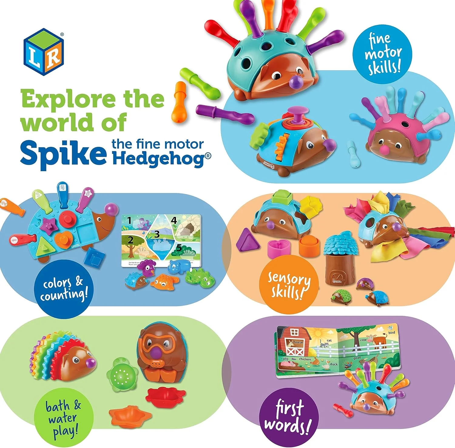 Counting and Colours - Spike and Friends - Image 5
