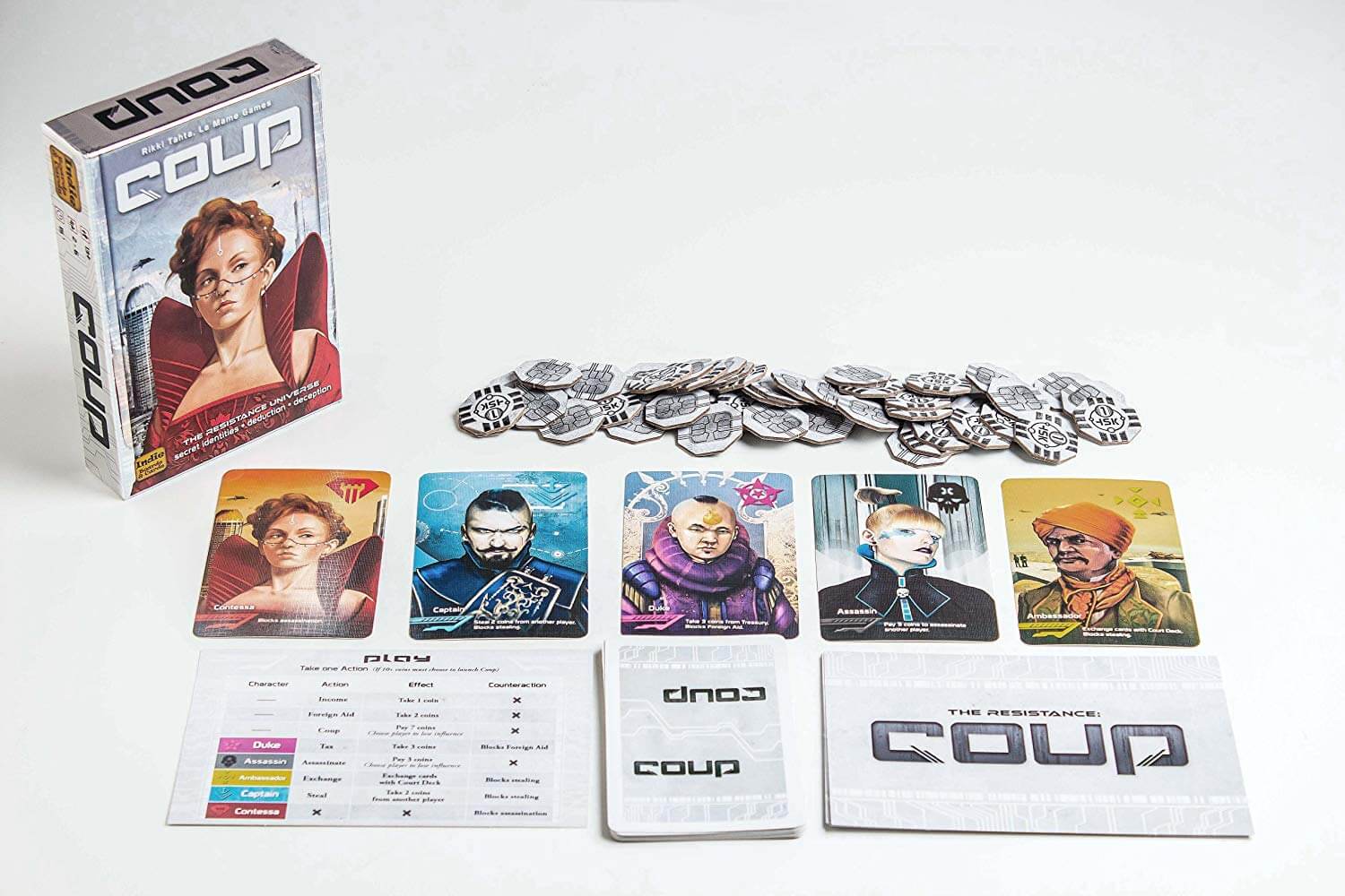 Coup Card Game - Image 2