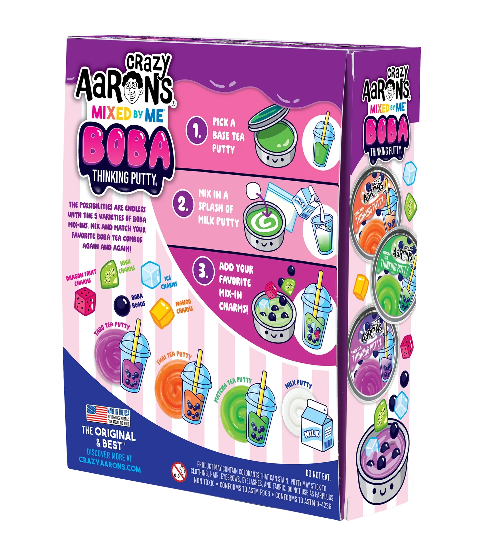 Crazy Aaron's Mixed by Me Boba Thinking Putty Kit - Image 12