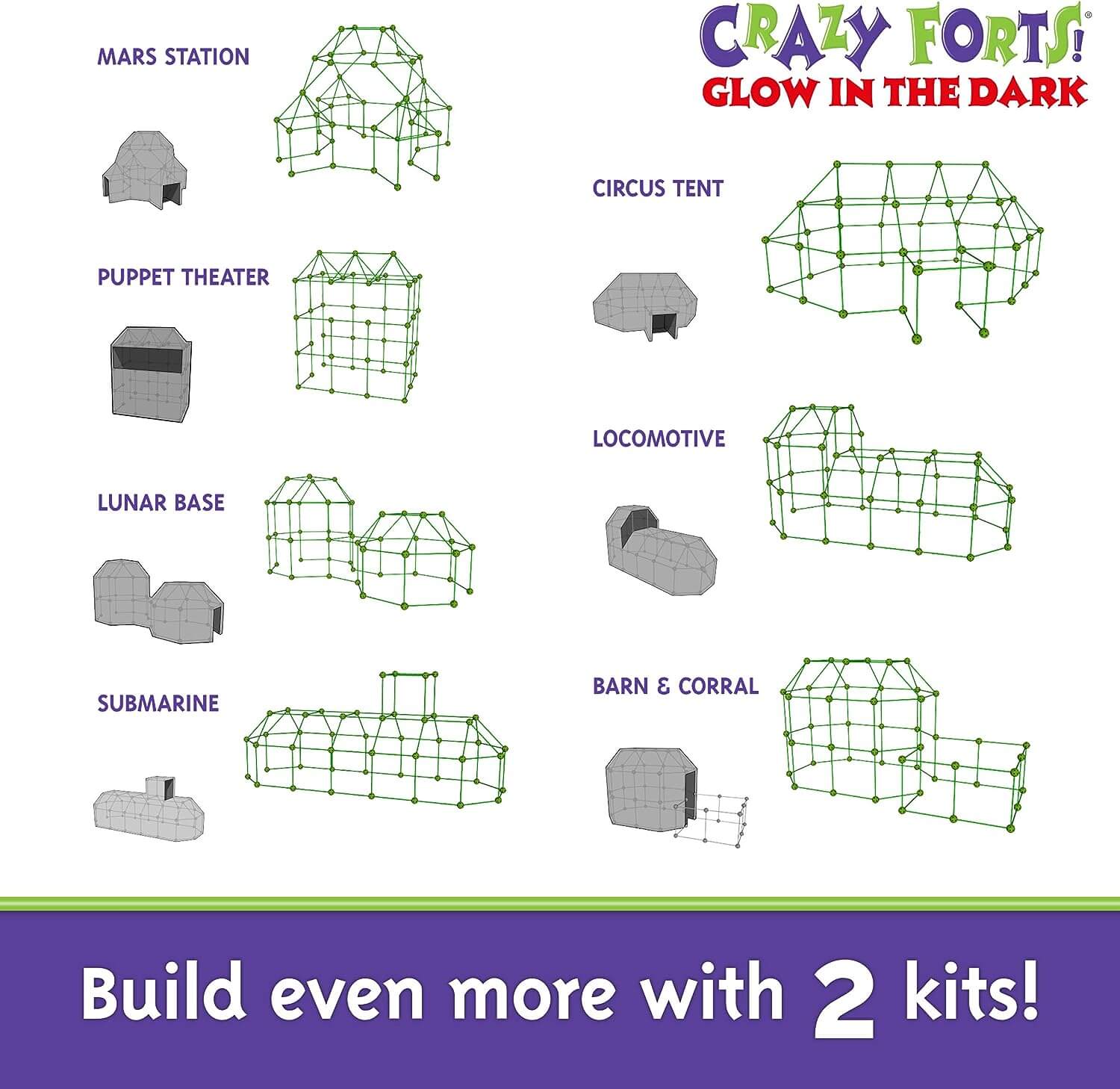 Crazy Forts Glow in the Dark - Image 5