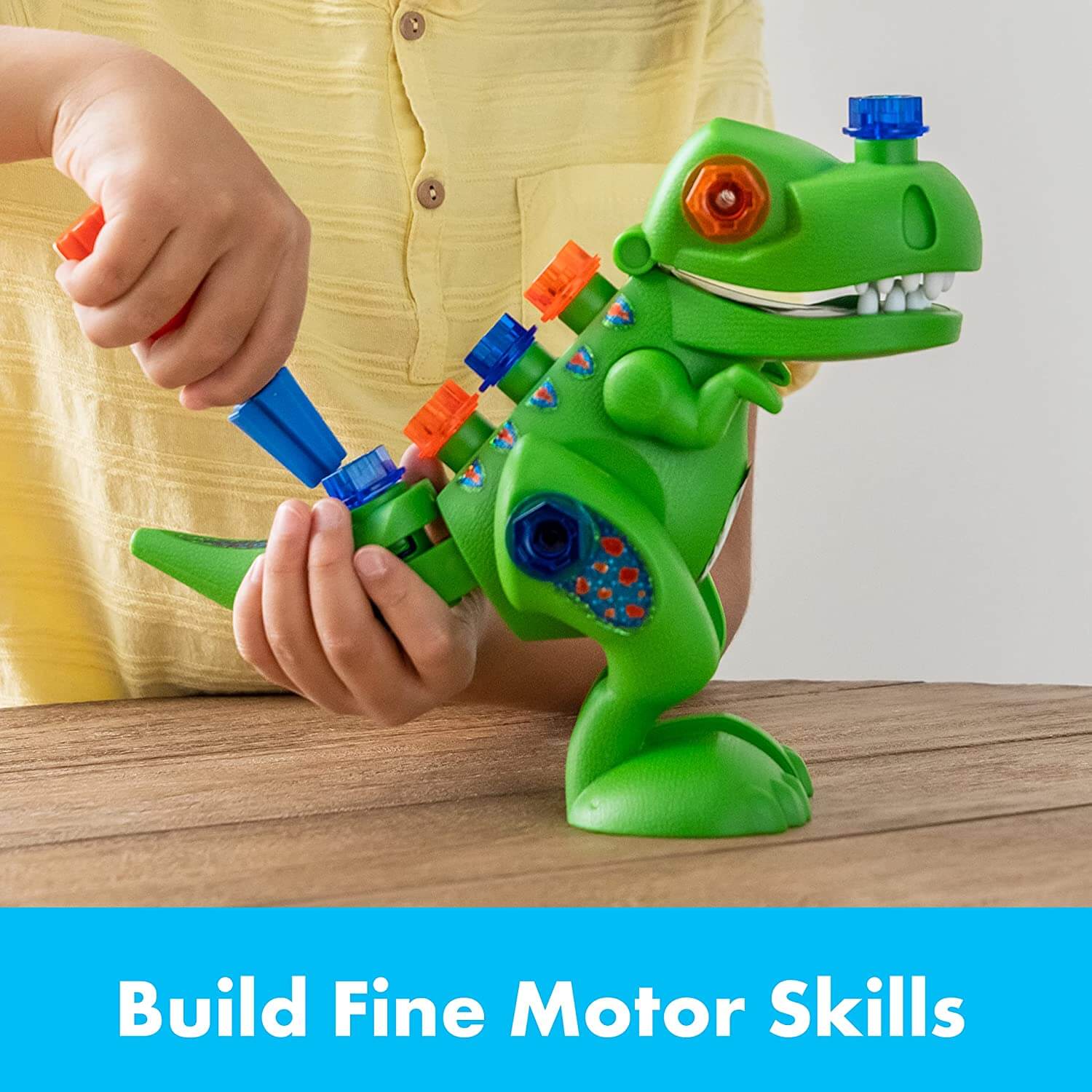 Design & Drill T-Rex Take Apart Dinosaur Toy - Image 2