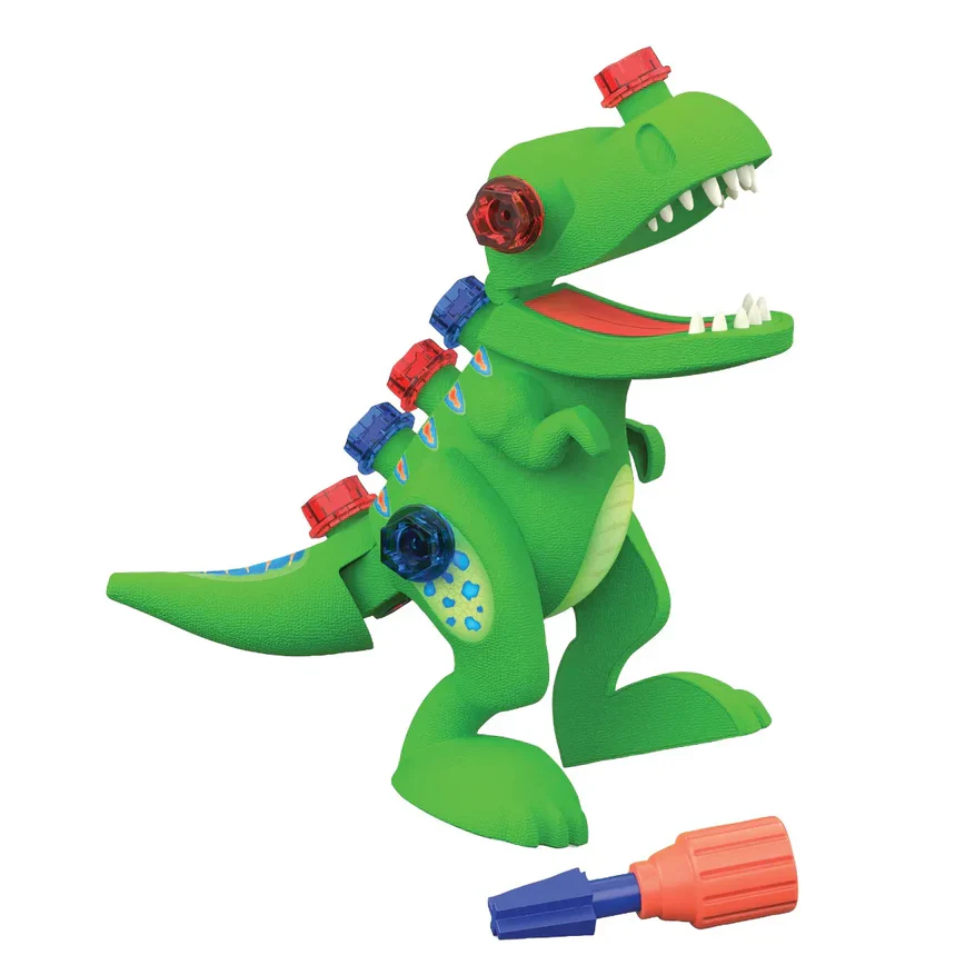 Design & Drill T-Rex Take Apart Dinosaur Toy - Image 7