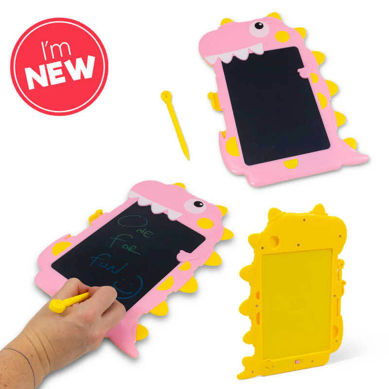 Dinosaur Doodle Tablet Pink - Image 2