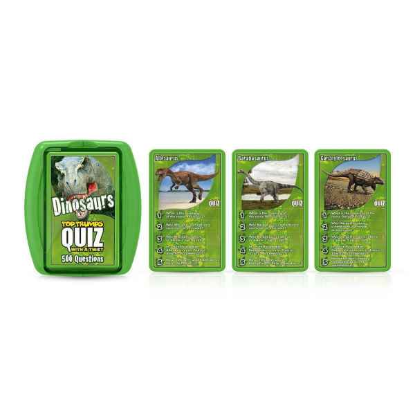 Dinosaurs Top Trumps Quiz Card Game - Image 2