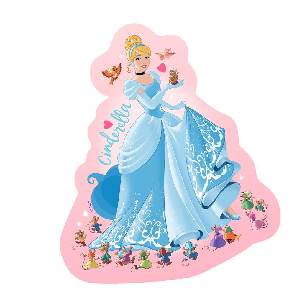 Disney princess 4 Large shaped puzzles - Image 3