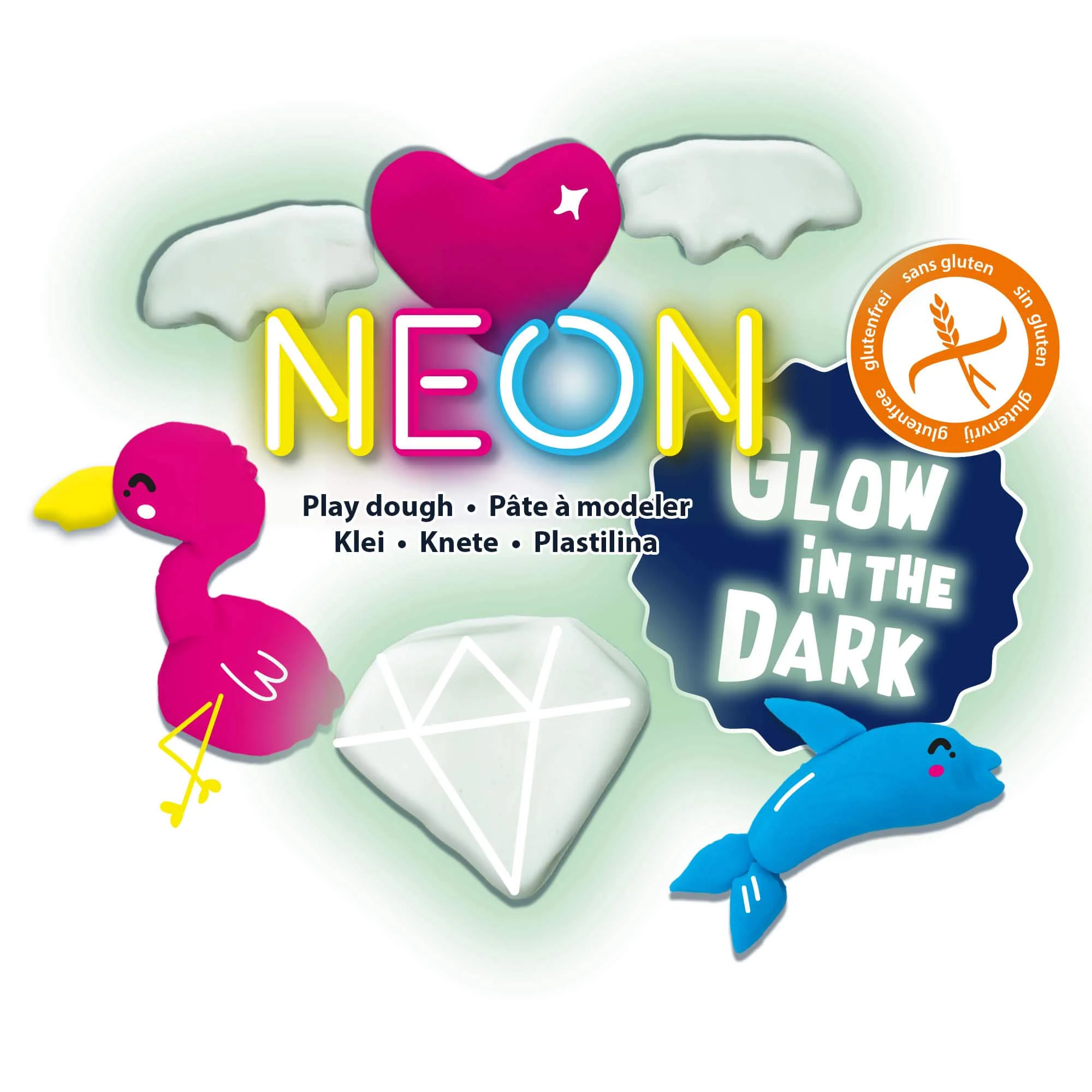 Play Dough – Neon and Glow in the dark - Image 2