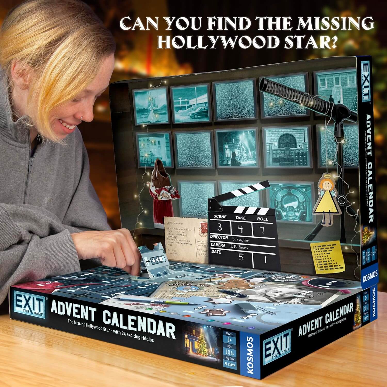 EXIT Advent Calendar The Missing Hollywood Star- Thames & Kosmos - Image 3