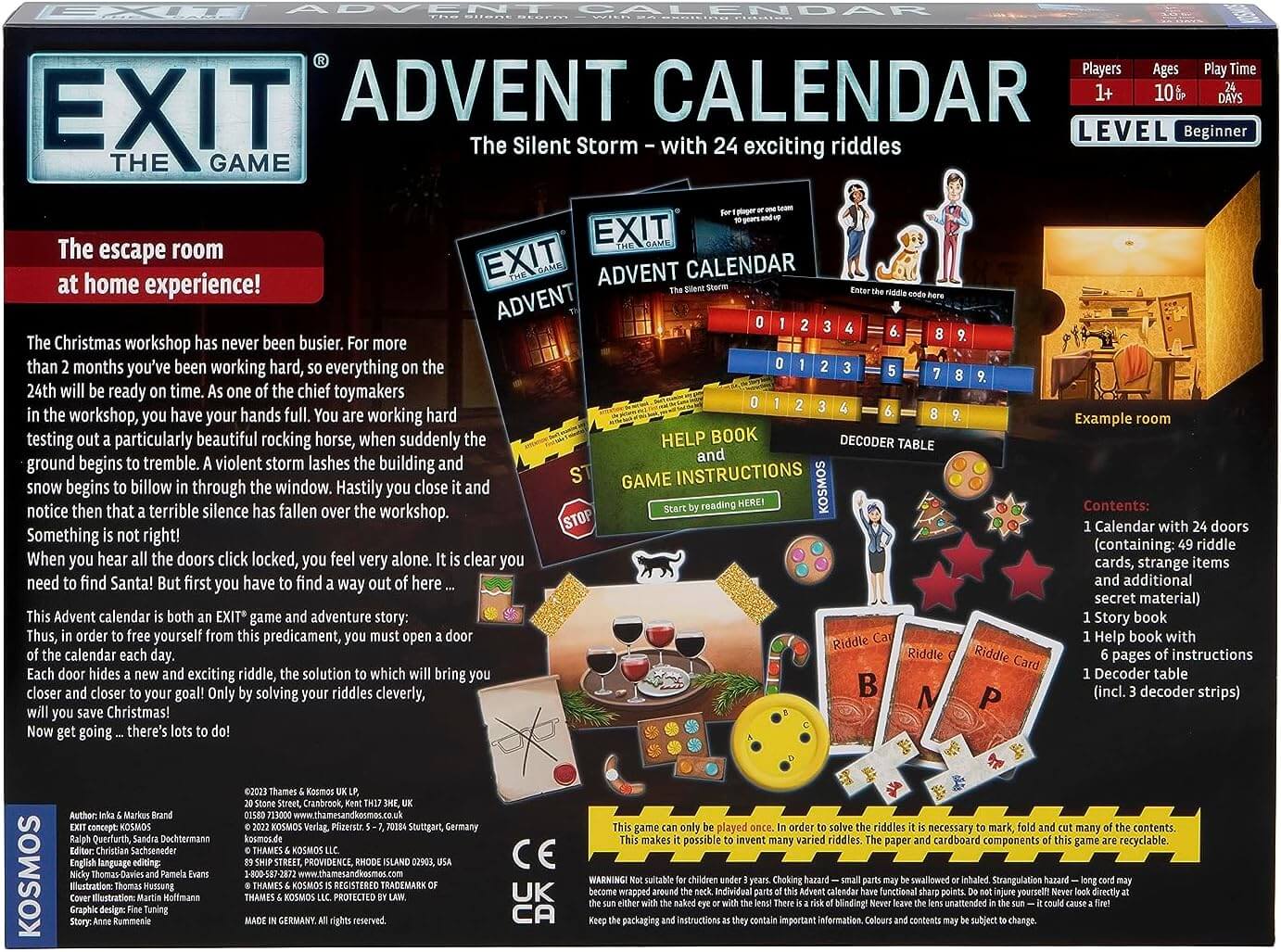 EXIT Advent Calendar: The Silent Storm- Thames & Kosmos - Image 3