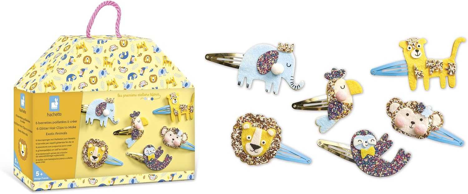 Exotic Animals hair clips to create - Image 3