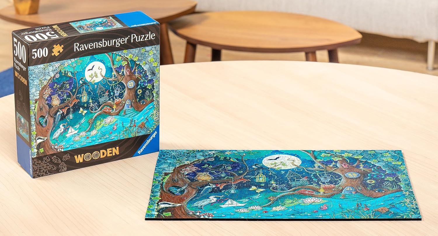 Fantasy Forest 500 PC Ravensburger Wooden Puzzle - Image 2