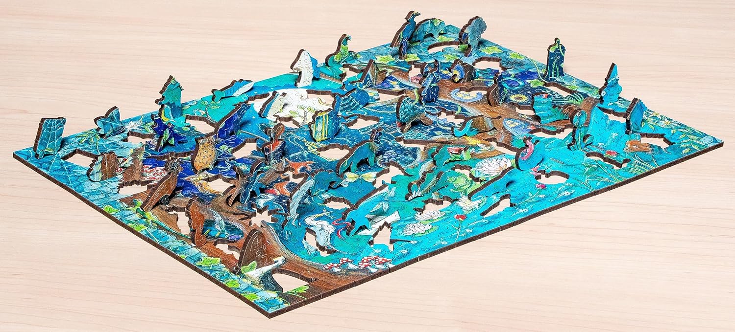Fantasy Forest 500 PC Ravensburger Wooden Puzzle - Image 6