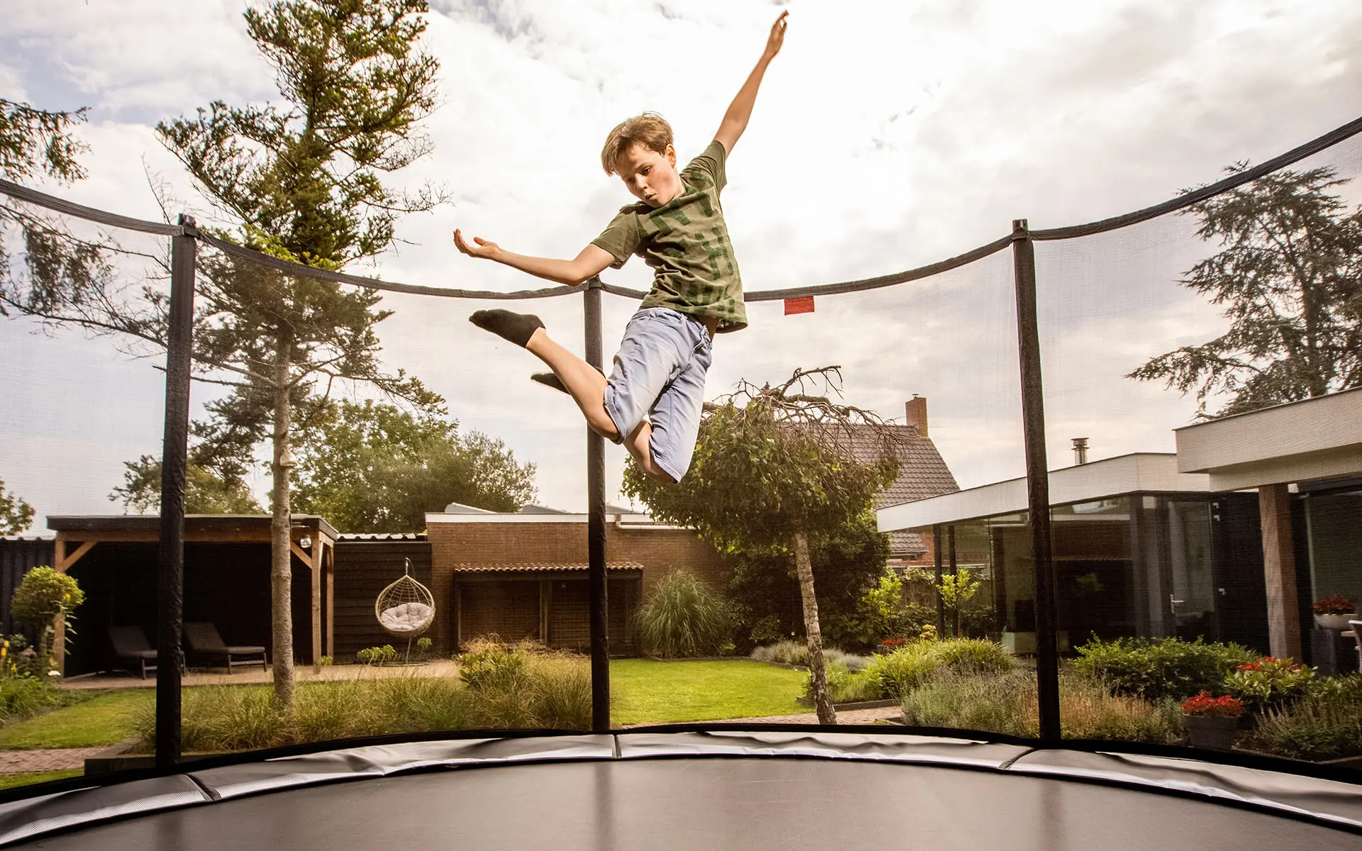 Favorit InGround 430 Grey + Safety Net Comfort - Image 3