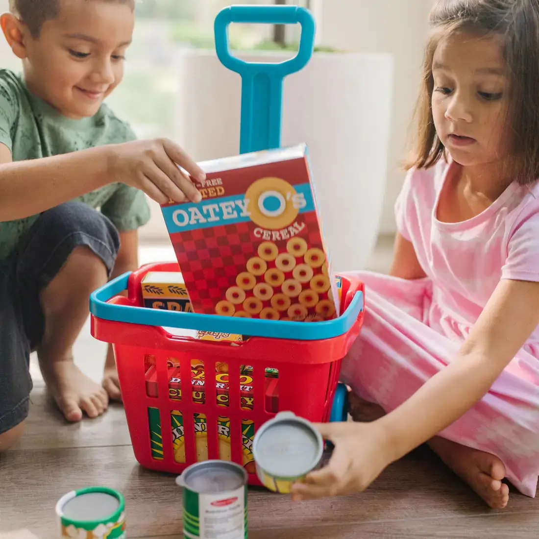 Grocery Basket Play Set - Image 2