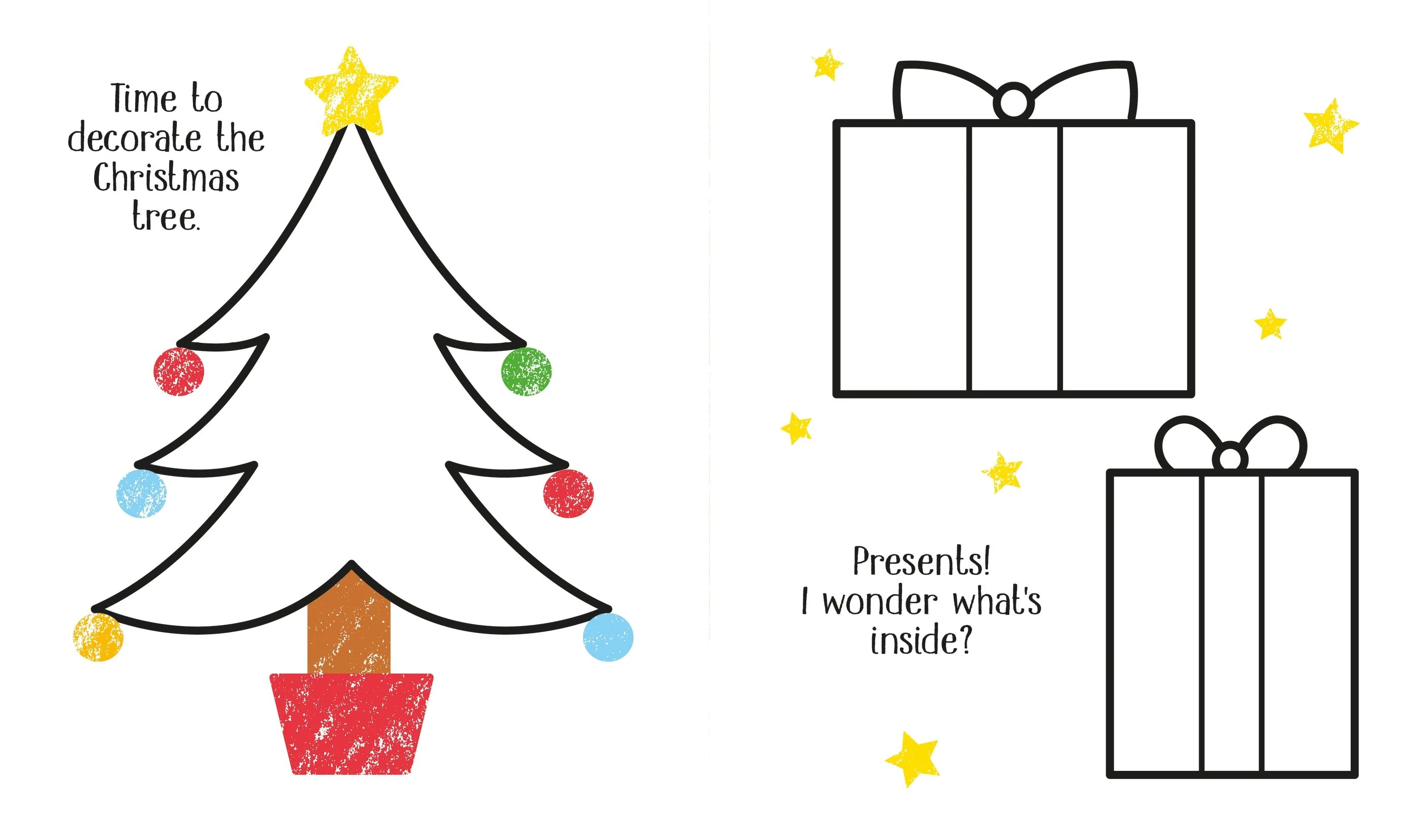 First colouring christmas - Image 2