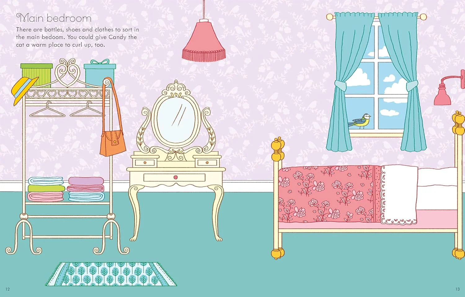 First Sticker Book Dolls's House - Image 2