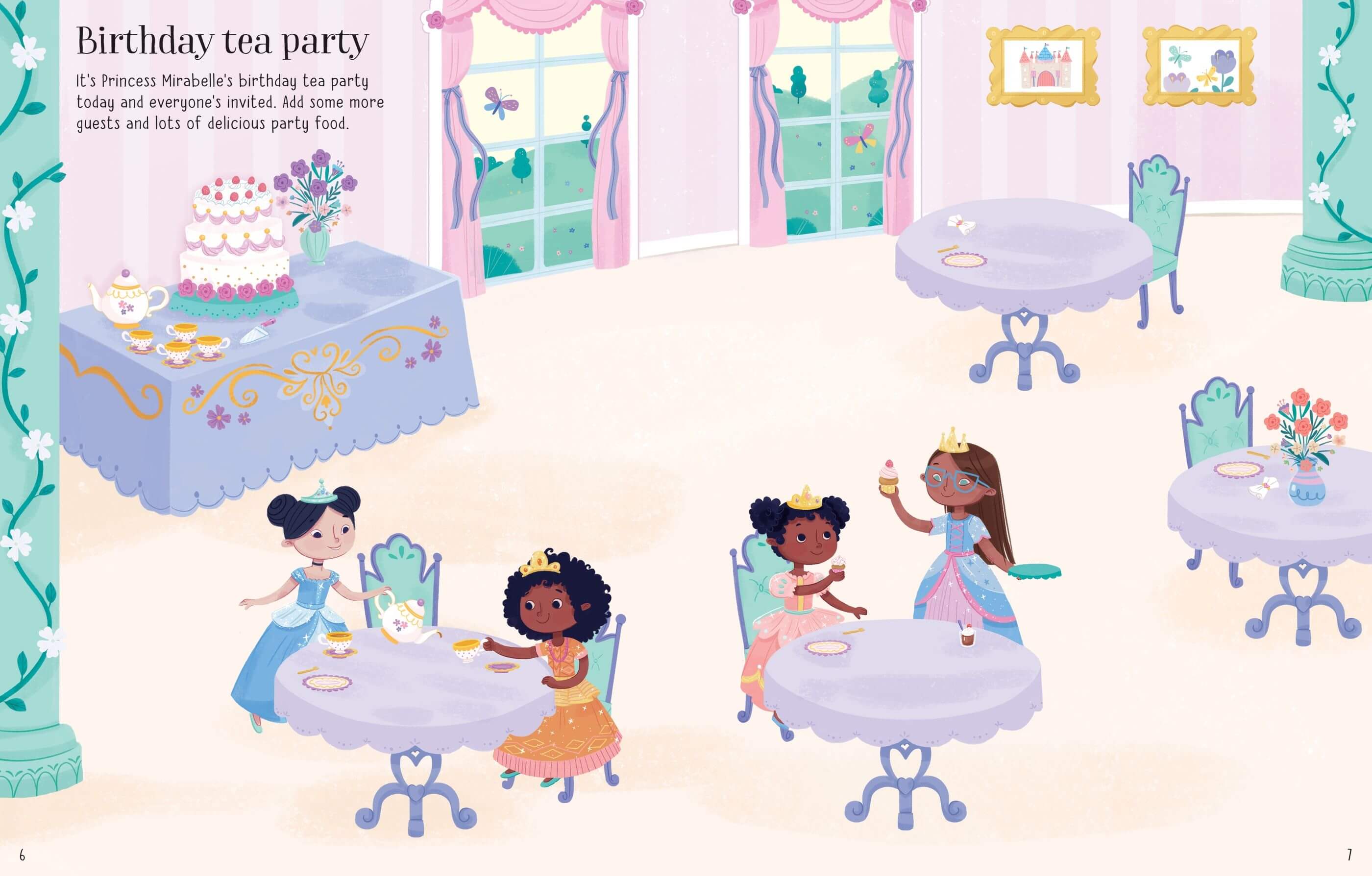 First Sticker Book Princesses - Image 2