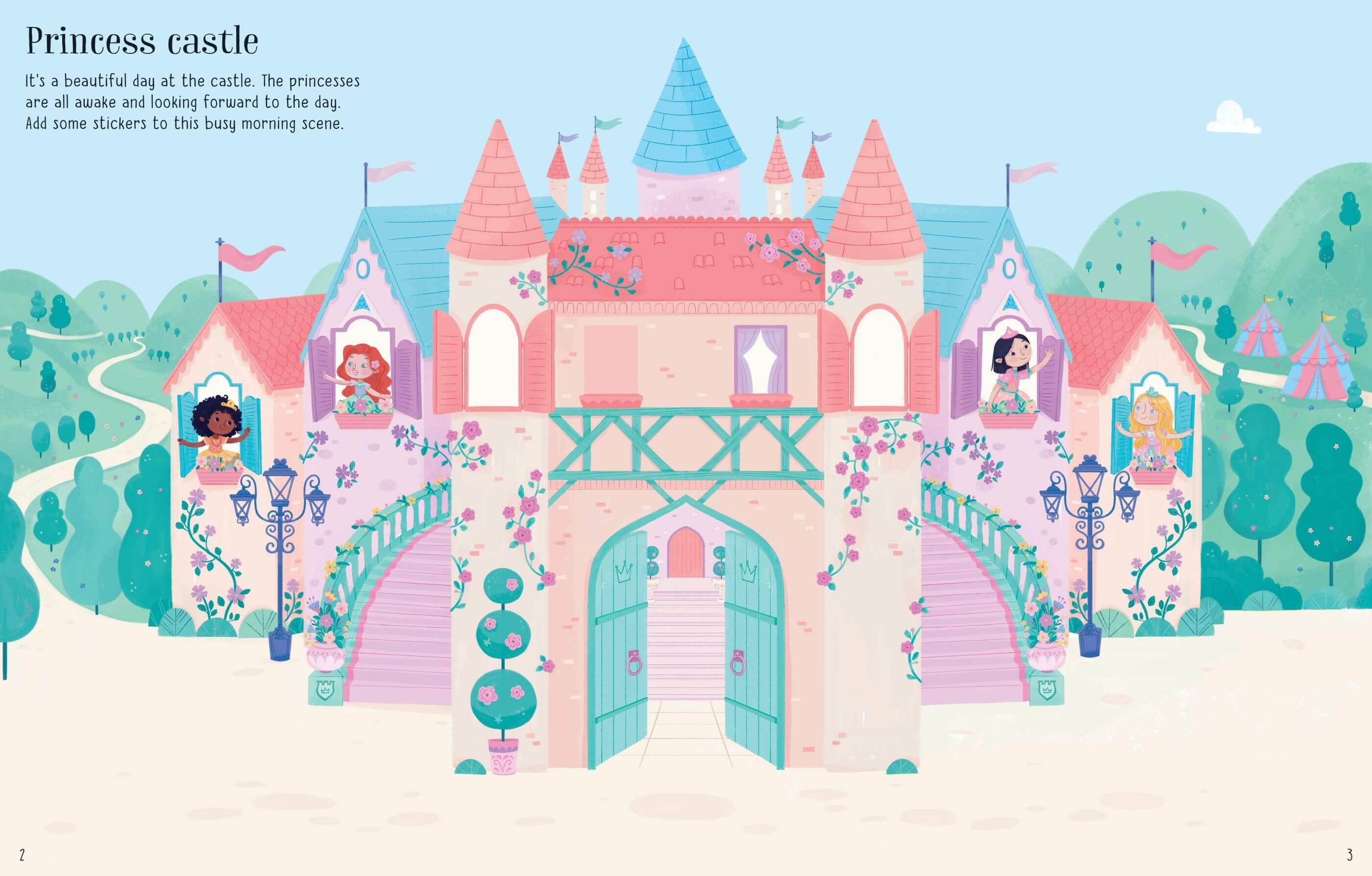 First Sticker Book Princesses - Image 4