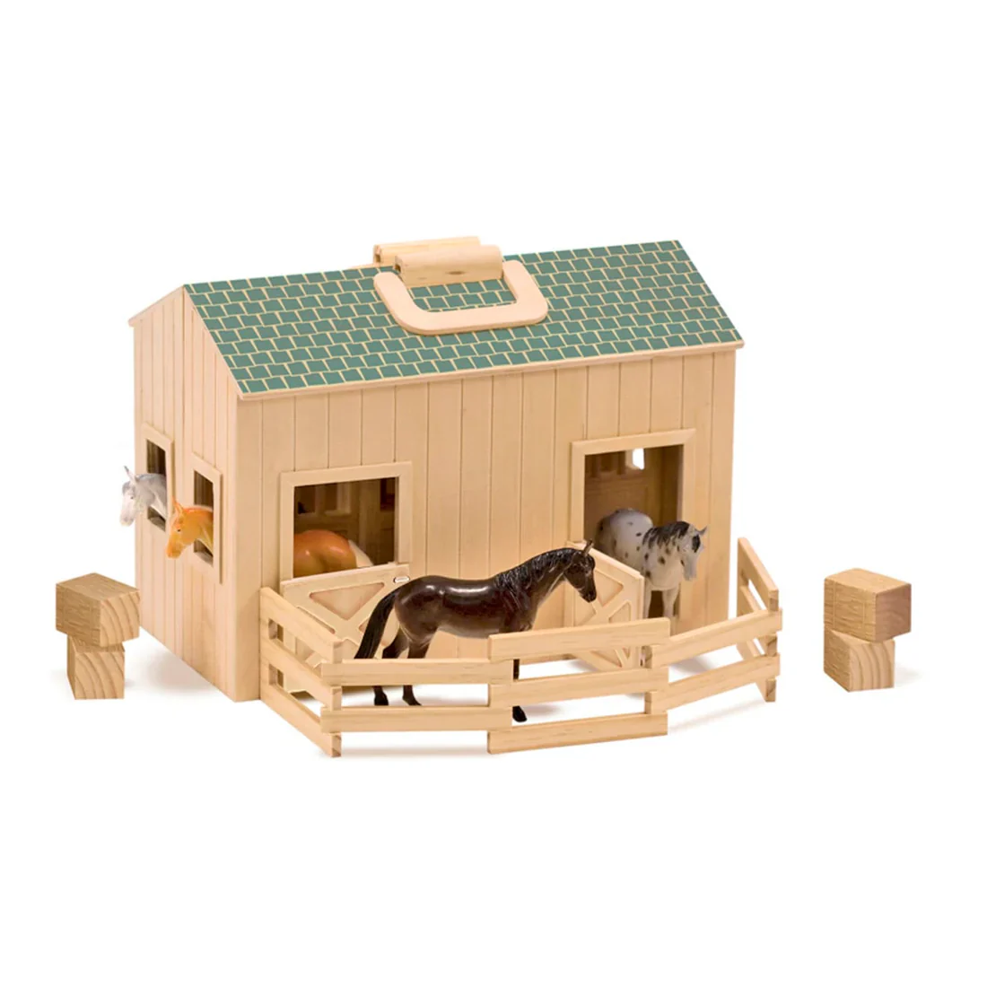 Fold & Go Stable Melissa and Doug