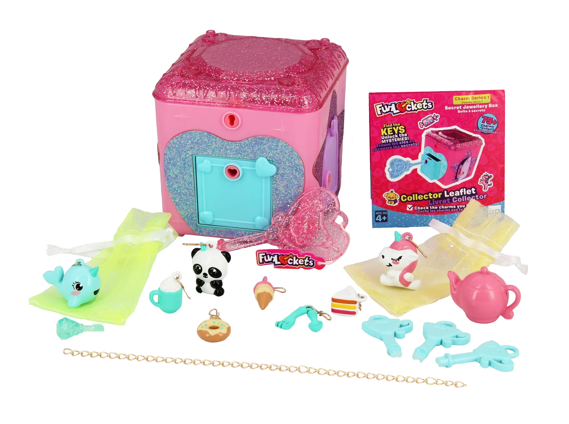 FunLockets Secret Jewellery Box - 20+ Charms & Surprises! - Image 5