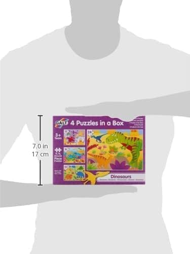Galt 4 Puzzles In A Box Dinosaurs - Image 4